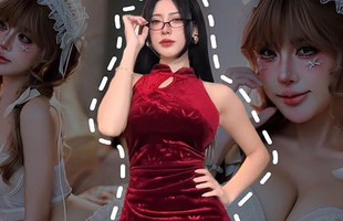 Coser Việt gây bão khi hóa thân thành Boa Hancock nấu ăn