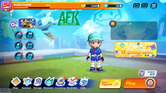 Dicemon Tactics game cờ tỉ phủ với việc sử dụng kết hợp các con thú xúc xắc độc đáo