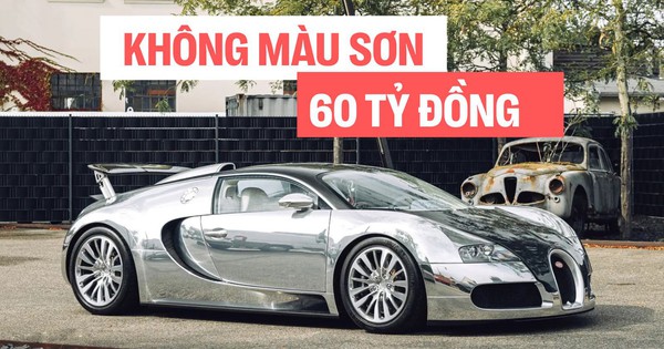 Đỉnh cao như Bugatti Veyron: Xe cũ không màu sơn, đã 18 năm tuổi vẫn có thể bán lại với giá quy đổi 60 tỷ đồng