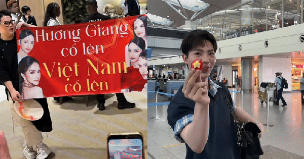 Dàn sao Việt sang Thái ủng hộ Hương Giang: Khí thế hừng hực trước thềm Chung kết Miss Universe!