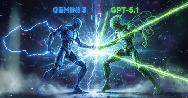Đại chiến AI thế hệ mới: Gemini 3 và ChatGPT 5.1, AI nào giống người hơn?