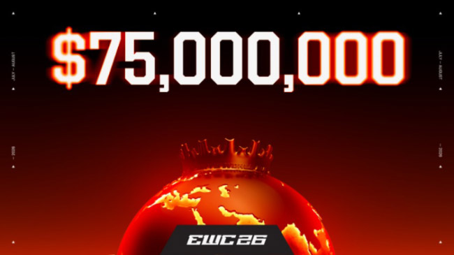 EWC 2026 phá vỡ kỷ lục tiền thưởng cao nhất của các giải đấu eSports