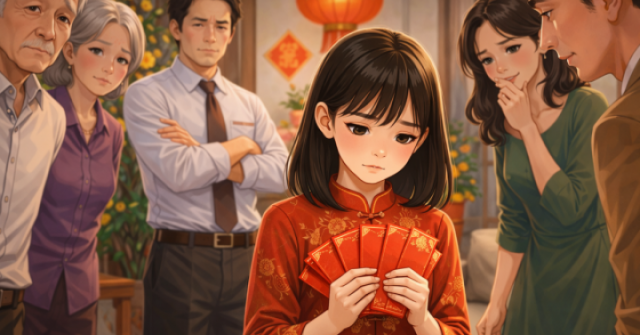 Con chán ngấy câu hỏi 'được bao nhiêu?' của mẹ mỗi lần bóc phong bao lì xì