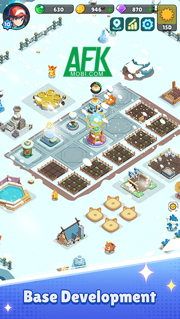 Gầy dựng khu trang trại nuôi dưỡng các sinh vật đáng yêu với game Idle PokePet Farm