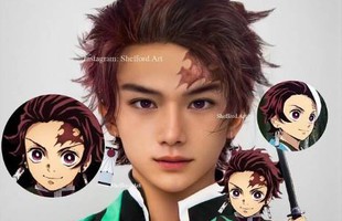 Ngỡ ngàng nhân vật anime được AI tái tạo thành phiên bản người thật có visual như diễn viên điện ảnh