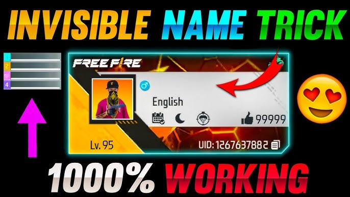 Cách thêm khoảng trắng vào nickname Free Fire bằng mã Unicode vô hình