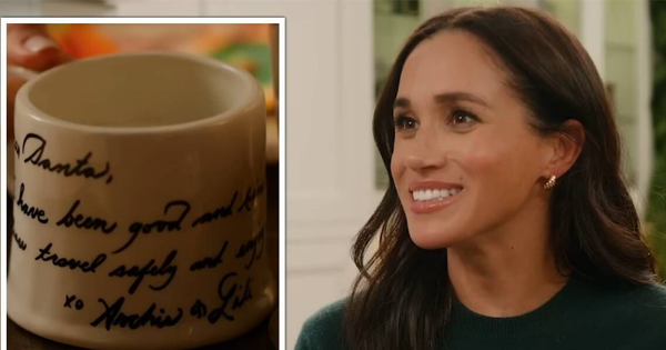 “Meghan Markle khoe thư Giáng sinh của Archie - Lilibet: Không xin quà, chỉ dặn ‘ông già Noel đi đường bình an’”