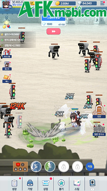 Phát triển cô gái chibi có khả năng trừ tà trong game nhàn rỗi Exorcist Girl: Idle RPG