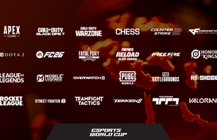 EWC 2026 công bố quỹ thưởng kỷ lục cùng danh sách các tựa game tranh tài