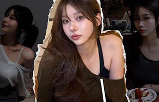 Hot girl diện áo trễ vai 