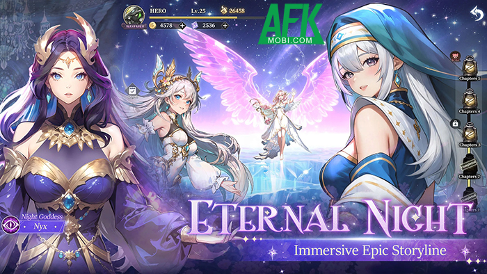 Twilight Chronicle: Idle RPG game đấu tướng rảnh tay đưa bạn vào một thế giới dark fantasy