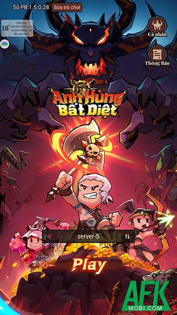 Trải nghiệm phát triển nhân vật bằng cách đánh quái kiểu mới với game Anh Hùng Bất Diệt