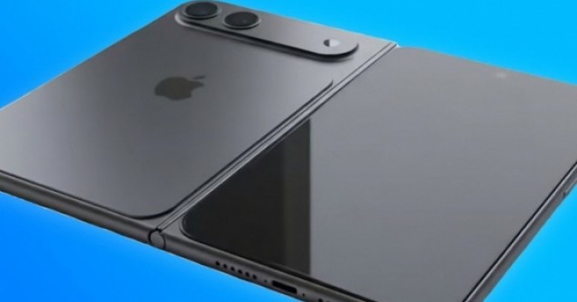 iPhone gập lộ kiểu dáng giống BlackBerry