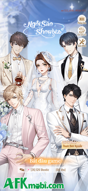 Ngôi Sao Showbiz game otome kết hợp thời trang “tuyển chồng” cho các nữ game thủ
