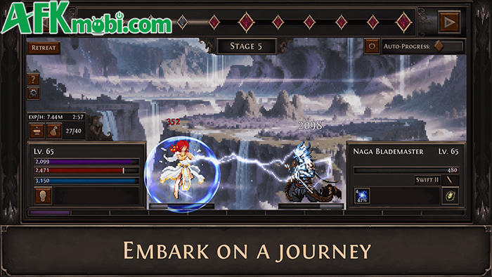 Echoes of Creation – Auto RPG game nhập vai với cơ chế chiến đấu cày cuốc tự động