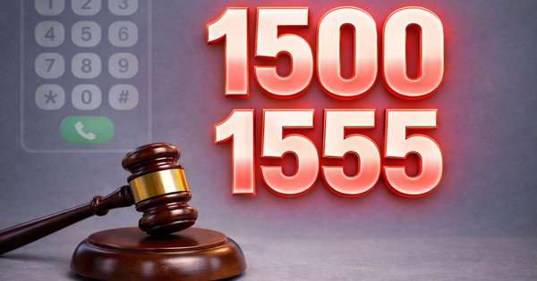 Hai số dịch vụ viễn thông 1500 và 1555 được đấu giá 1,02 tỷ đồng mỗi số