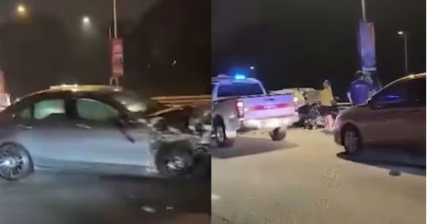 Đứng trên cao tốc giải quyết sau va chạm nhỏ, nhóm người bị chiếc Mercedes-Benz lao trúng: 2 người tử vong, 2 người bị thương