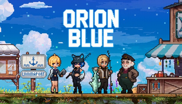 Orion Blue: Game game câu cá đồ họa pixel siêu dễ thương