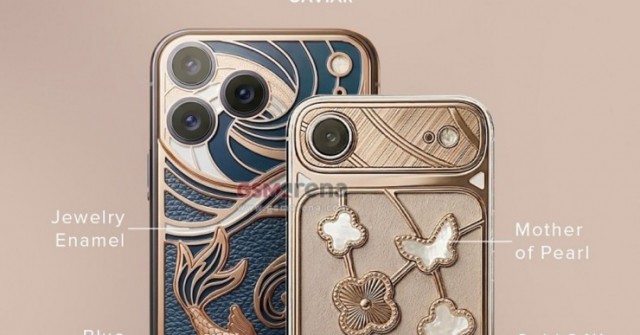 Caviar ra mắt iPhone Air làm từ da bê, khảm xà cừ và vàng 24k, giá gần 300 triệu đồng