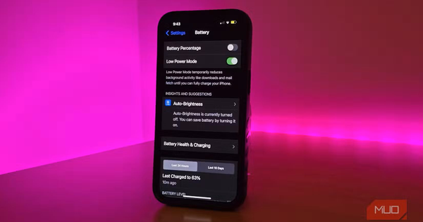 Tôi đã bật những cài đặt này trên iPhone, giờ pin của máy dùng được cả ngày mà 
