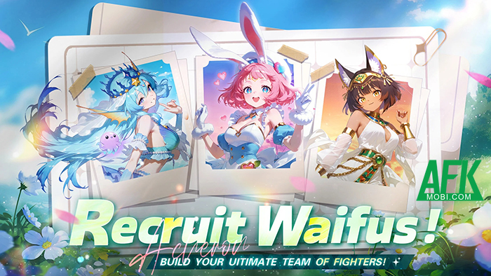 Phòng thủ bảo vệ bờ biển cùng các nàng waifu chibi tại game Island Heroes: Idle Defense