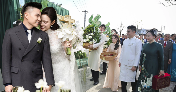 3 chi tiết CỰC ĐẮT trong đám cưới Hoa hậu Đỗ Thị Hà