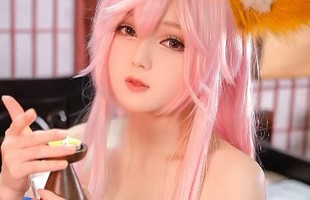27 giây nhập vai Cáo chín đuôi với đường cong vô thực, gái xinh 