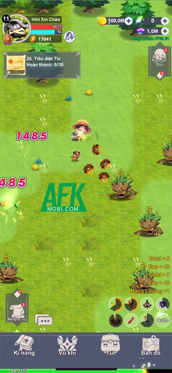 Game nhập vai cày cuốc nhàn rỗi Ninja Legends sắp ra mắt làng game Việt