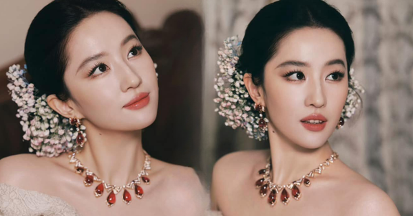 Nhìn ảnh mới của Lưu Diệc Phi mới thấy: Nét tướng “ngậm ngọc trong miệng”, cả đời hưởng phú quý