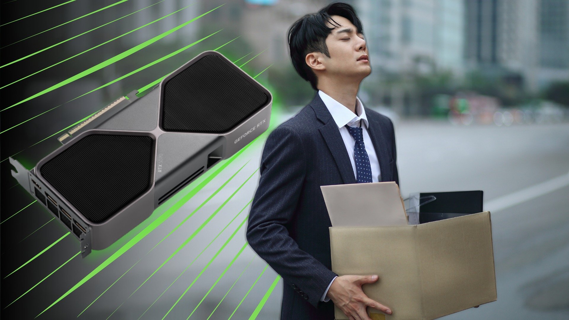 Thực tập sinh nghỉ việc sau khi công ty đòi thu lại chiếc RTX 5060 trúng thưởng tại sự kiện Nvidia