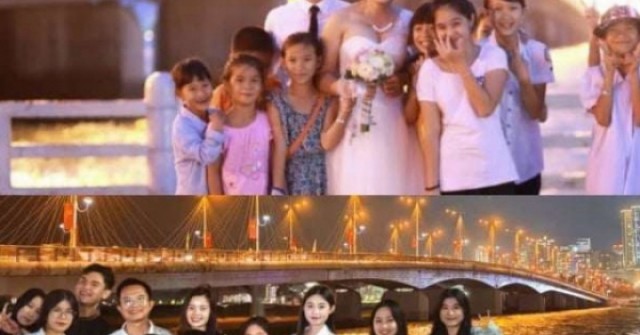 Sau một thập kỷ mất liên lạc, họ tìm thấy nhau nhờ... một bức ảnh cưới