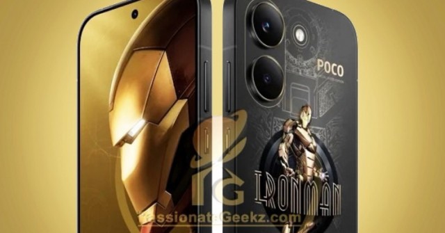 POCO X8 Pro Iron Man Edition lộ diện với thiết kế siêu anh hùng, cấu hình “khủng”