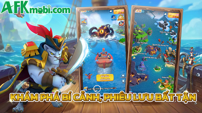 Đế Chế Hải Tặc game đấu tướng chủ đề cướp biển cập bến thị trường Việt Nam