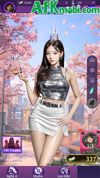 Game mới đặc biệt dành cho cánh đàn ông Nữ Thần Sân Khấu cập bến làng game Việt