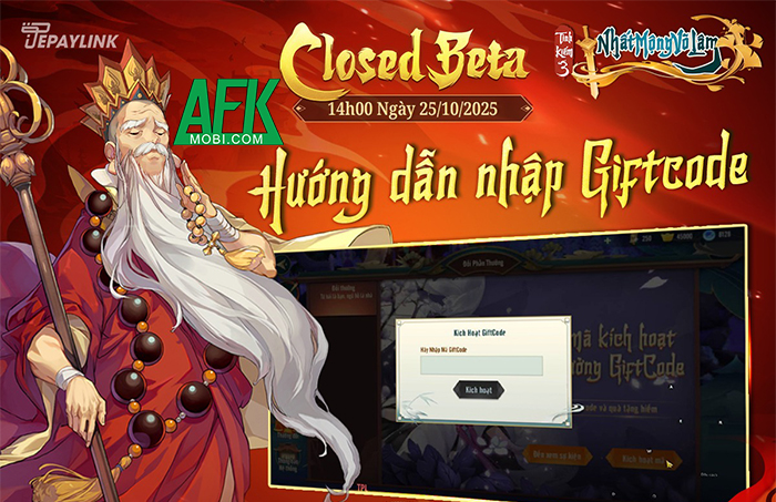 Tổng hợp gift code game Tình Kiếm 3 – TPL mới nhất trong tháng