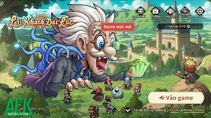 Lữ Khách Đại Lục: Idle RPG đưa bạn xuyên không vào thế giới giả tưởng vô cùng độc lạ