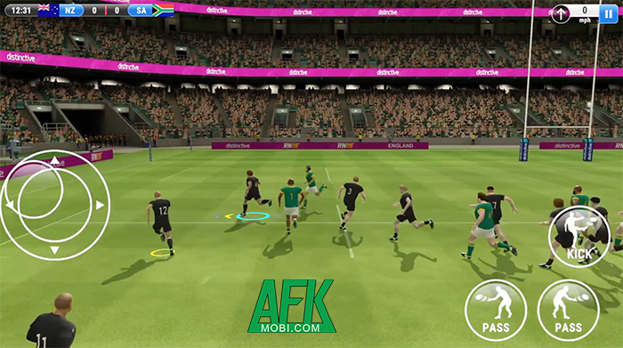 Rugby Nations 26 game thể thao lấy chủ đề về bộ môn bóng bầu dục Anh
