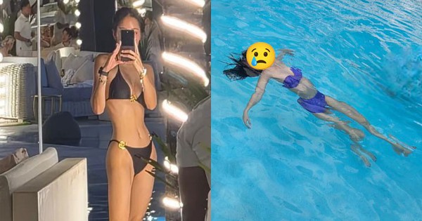 Phát hoảng ca sĩ đình đám diện bikini, khoe thân hình mỏng như tờ giấy