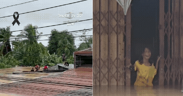 Lũ lụt kinh hoàng tại Thái Lan: Tiếng kêu xé lòng vang trên các mái nhà, người dân cầu cứu khắp MXH