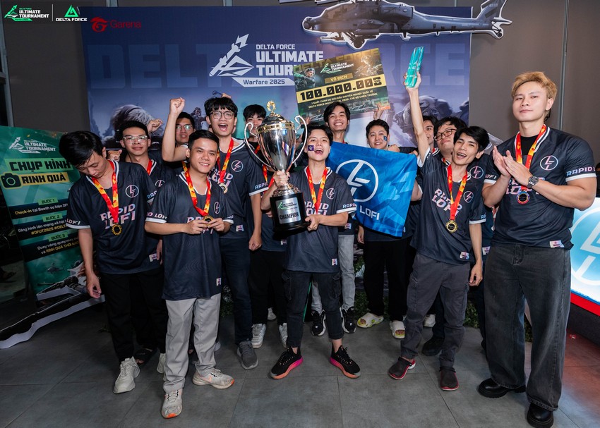 Delta Force: Rapid Lofi vô địch Delta Force Ultimate Tournament Warfare 2025, đại diện Việt Nam tại DFIW 2025
