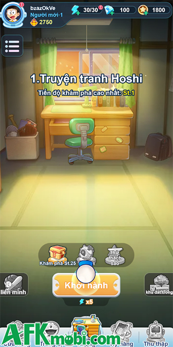 Doraemon Comic Traveler game phiêu lưu text-based roguelike lấy chủ đề Doraemon