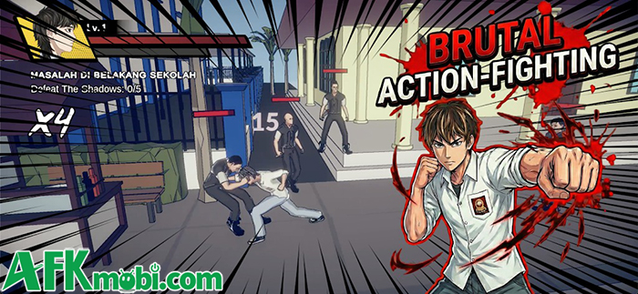 School’s Revenge The Last Wolf game hành động beat ’em up 3D đến từ Indonesia