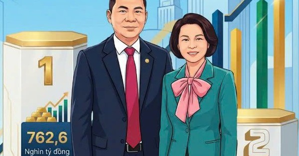 Vợ chồng tỷ phú Phạm Nhật Vượng chính thức trở thành 2 người giàu nhất và nhì TTCK Việt Nam, bỏ xa những người còn lại