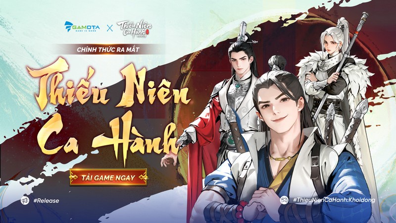 Thiếu Niên Ca Hành: Khởi Động chính thức ra mắt – Tái hiện thế giới võ hiệp Chu Mộc Nam trên mobile