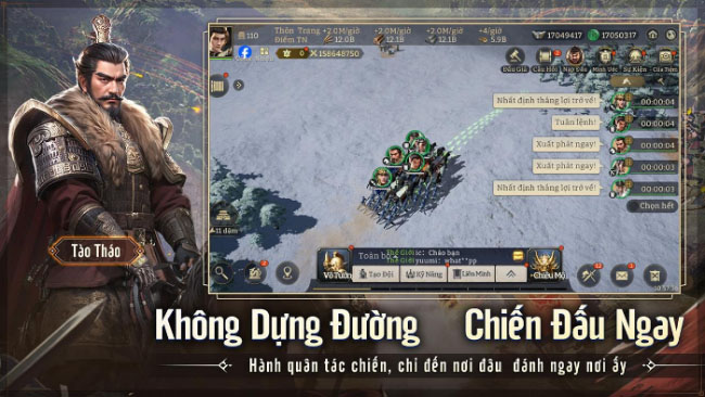 Tam Quốc: Chiến Địa Vô Cương mở đăng ký trước – siêu phẩm SLG tái hiện Tam Quốc chân thực