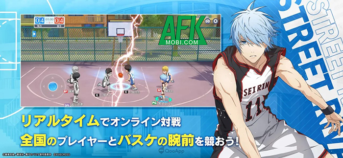 Kuroko’s Basketball Street Rivals game bóng rổ dựa trên bộ truyện Kuroko Tuyển Thủ Vô Hình