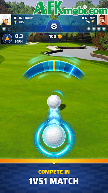 Golf Fanta game thể thao đánh gôn PvP trực tuyến với nền đồ họa 3D sống động
