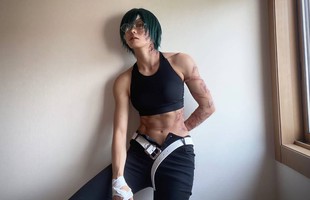 Chấn động màn cosplay Maki trong Jujutsu Kaisen thu về 1 triệu view vì vết sẹo quá thật