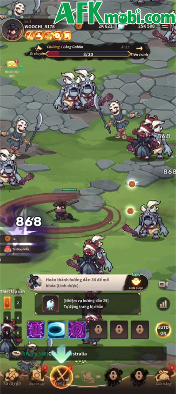 Vào vai thợ săn quỷ trẻ tuổi của Đạo giáo tại game nhập vai nhàn rỗi K-Devil Hunter