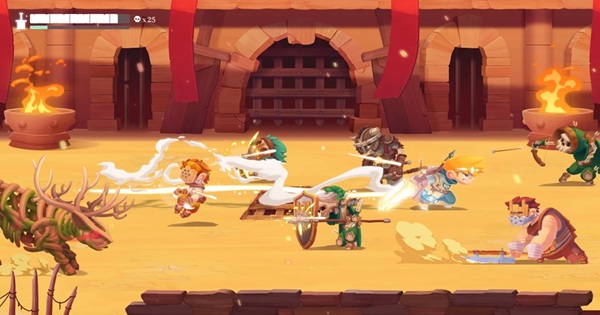 Radiant: Guardians of Light thách thức người chơi bằng lối chơi hành động đối kháng cổ điển